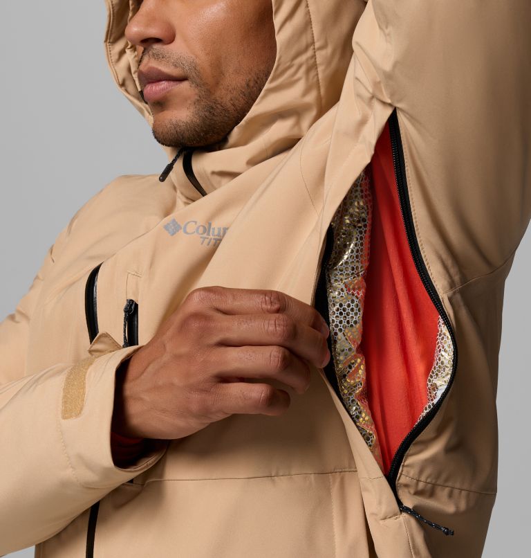 Men's Explorer's Edge II Waterproof Insulated Jacket, Color: Canoe, image 8