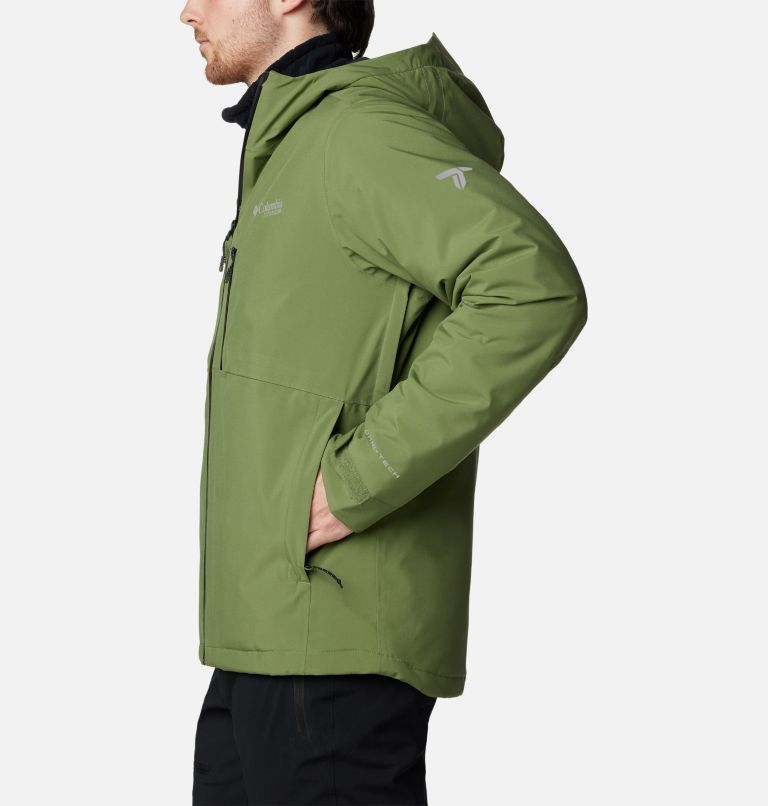 Men's Explorer's Edge II Waterproof Insulated Jacket, Color: Canteen, image 3