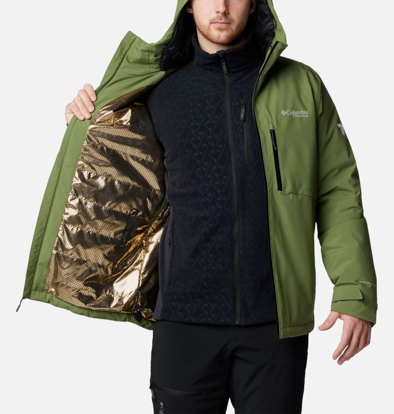 Men's Explorer's Edge II Waterproof Insulated Jacket, Color: Canteen, image 5