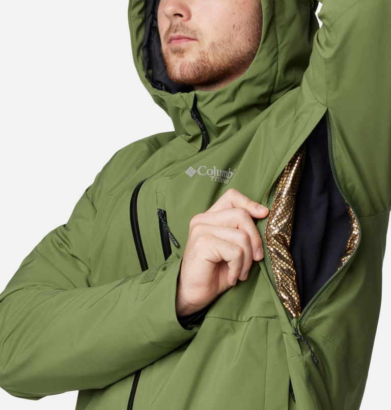 Men's Explorer's Edge II Waterproof Insulated Jacket, Color: Canteen, image 7