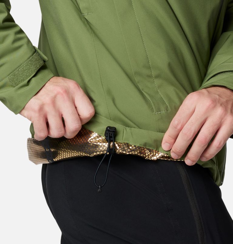 Men's Explorer's Edge II Waterproof Insulated Jacket, Color: Canteen, image 9