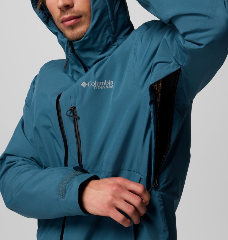 Men's Explorer's Edge II Waterproof Insulated Jacket, Color: Everblue, image 8