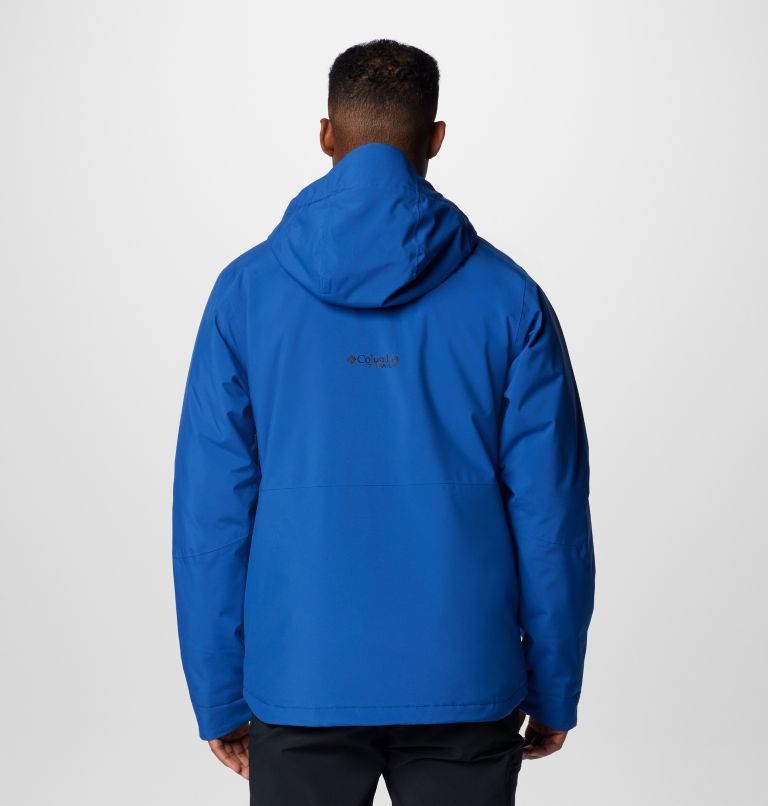 Men's Explorer's Edge II Waterproof Insulated Jacket, Color: Mountain Blue, image 2