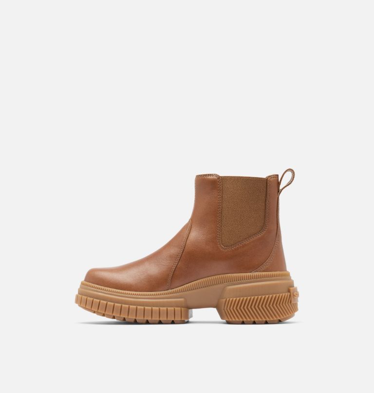 Women's ONA AVE Waterproof Chelsea Boots, Color: Velvet Tan, Gum 2, image 4