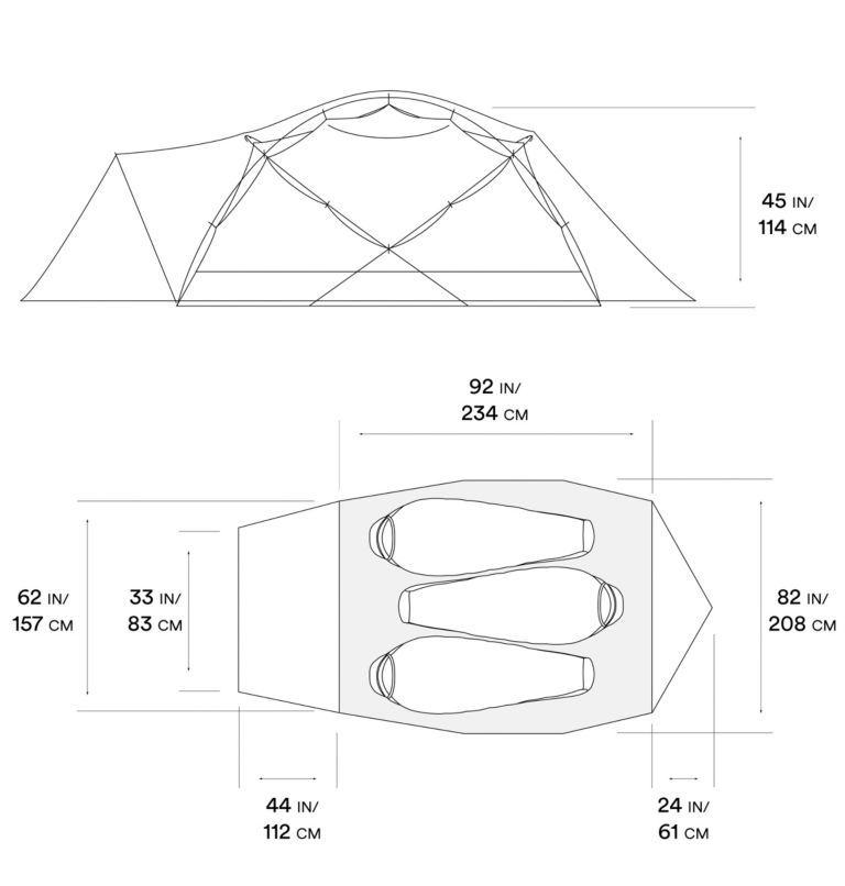 Trango™ 3 Tent | Mountain Hardwear