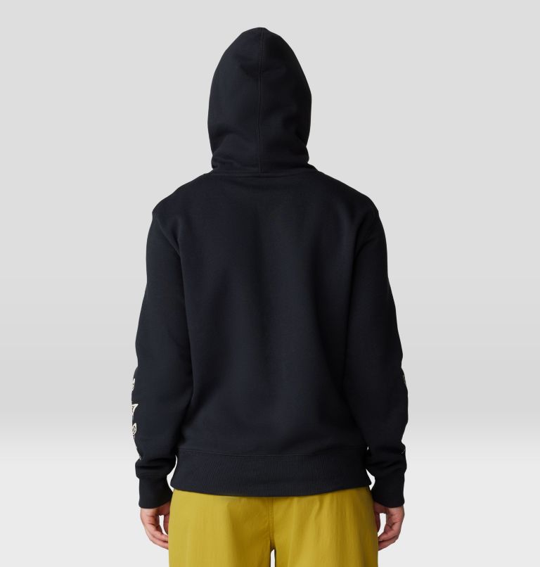 Women's Type Swirl Pullover Hoody, Color: Black, image 2