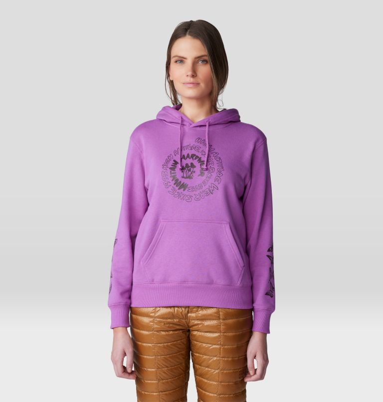 Women's Type Swirl Pullover Hoody, Color: Lilac Glow, image 1
