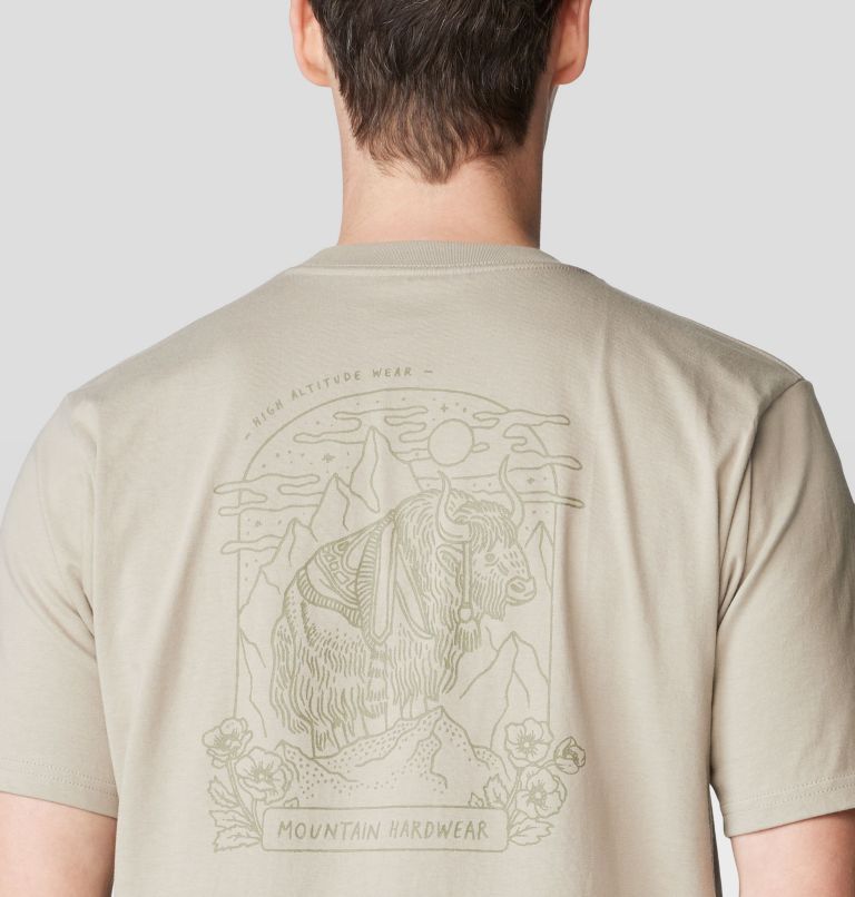 Men's Yak Short Sleeve, Color: Badlands, image 5