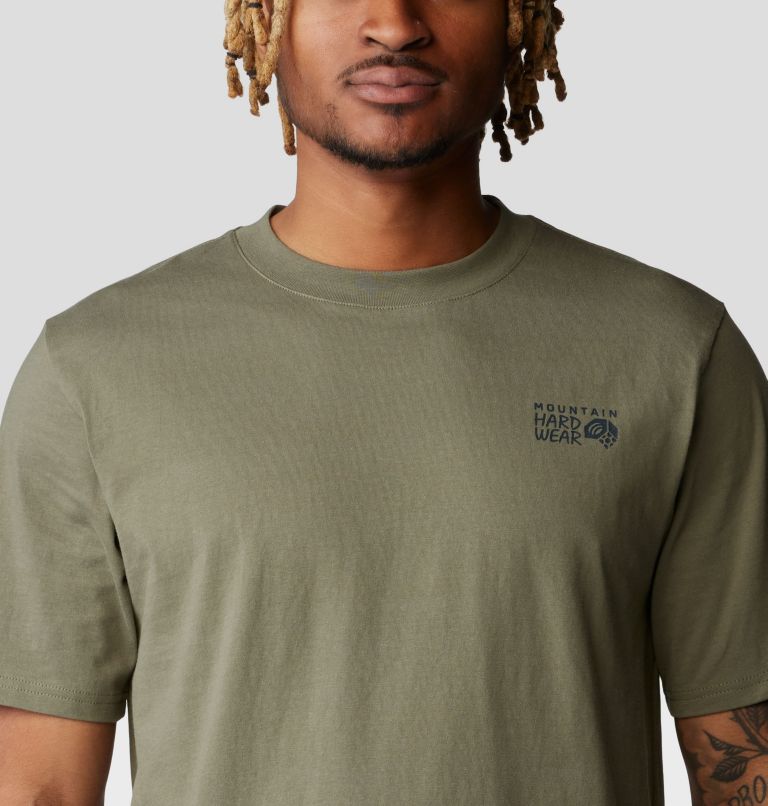 Men's Yak Short Sleeve, Color: Stone Green, image 4
