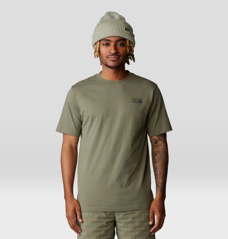 Men's Yak Short Sleeve, Color: Stone Green, image 5