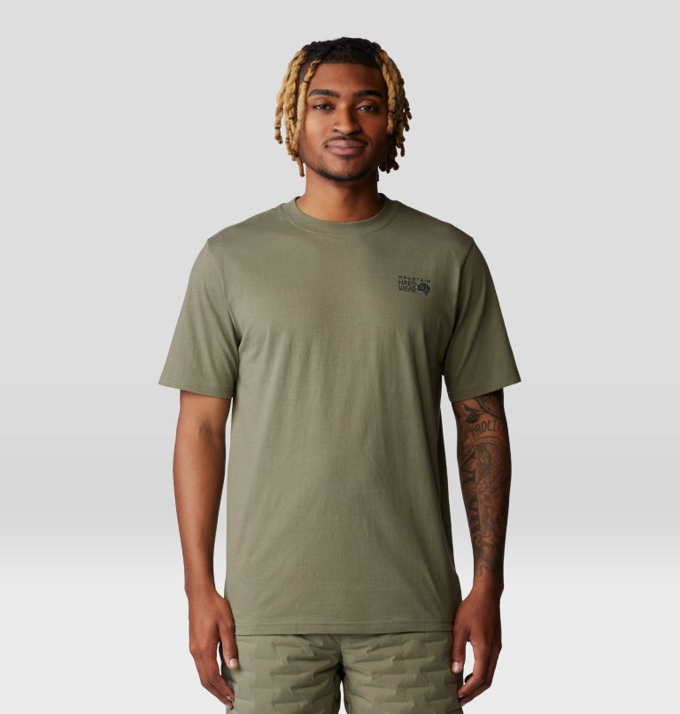 Men's Yak Short Sleeve, Color: Stone Green, image 1