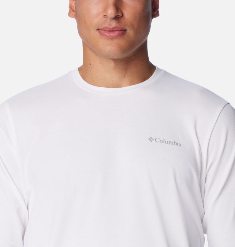 T-shirt à manches longues Canyonland Trail pour homme, Color: White, image 4