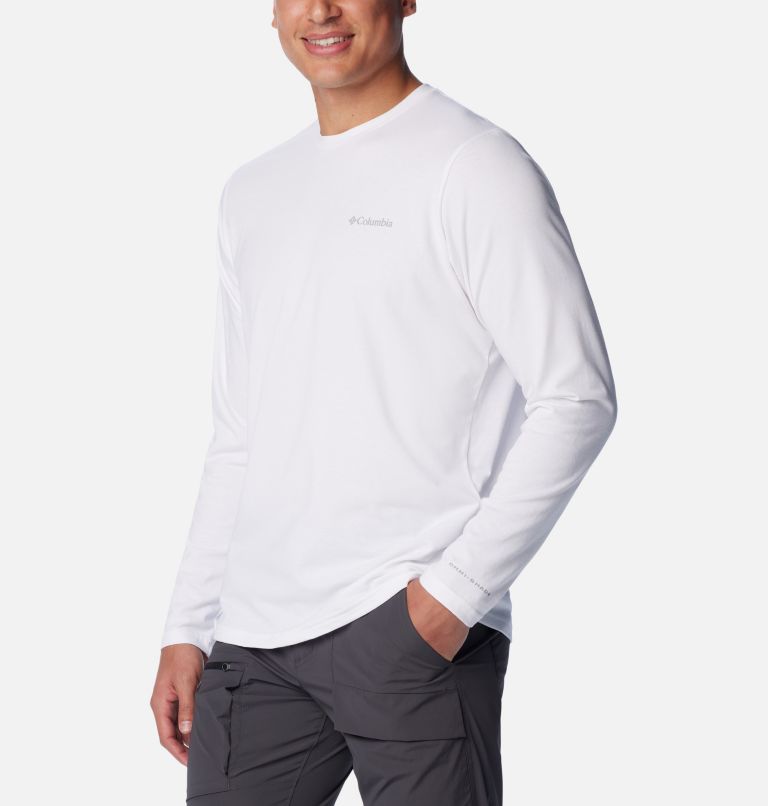 T-shirt à manches longues Canyonland Trail pour homme, Color: White, image 5