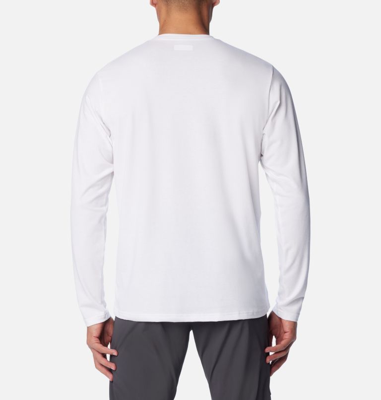 T-shirt à manches longues Canyonland Trail pour homme, Color: White, image 2