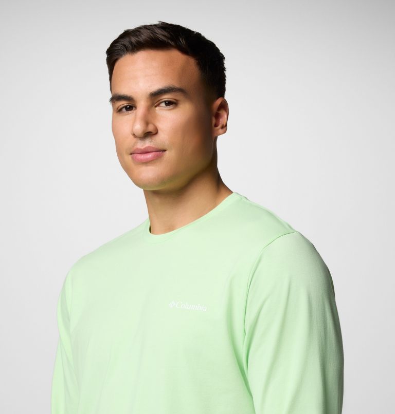 Men's Canyonland Trail Long Sleeve T-Shirt, Color: Key West, image 5