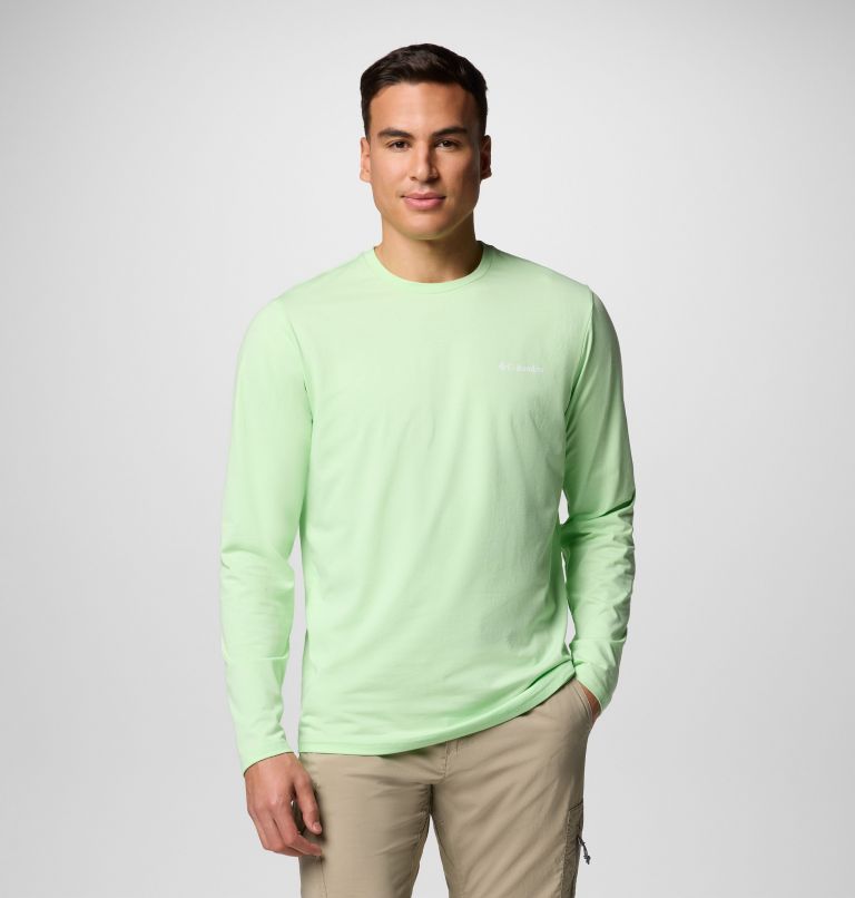 Men's Canyonland Trail Long Sleeve T-Shirt, Color: Key West, image 1