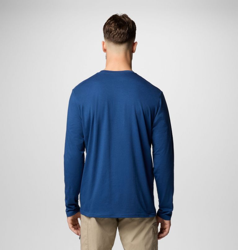 Men's Canyonland Trail Long Sleeve T-Shirt, Color: Carbon, image 3