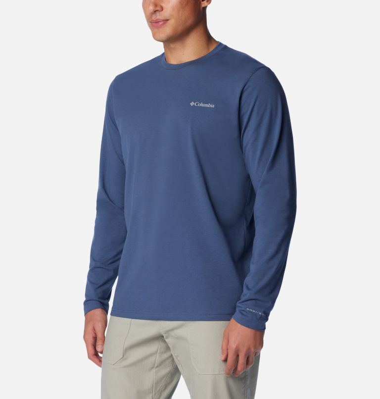 Men's Canyonland Trail Long Sleeve T-Shirt, Color: Dark Mountain, image 5