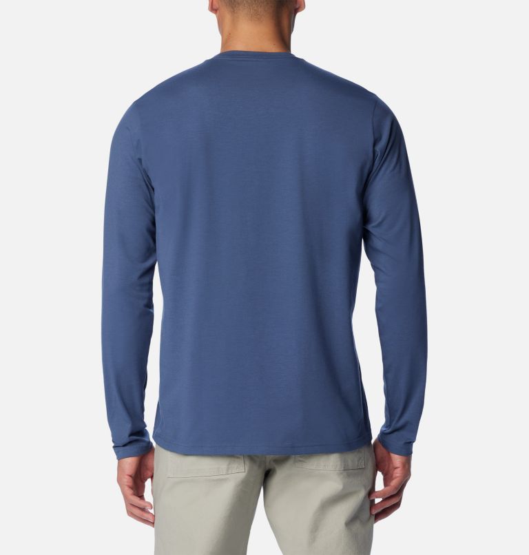 Men's Canyonland Trail Long Sleeve T-Shirt, Color: Dark Mountain, image 2