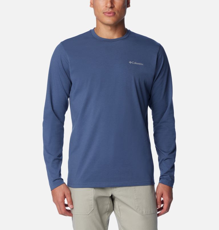 Men's Canyonland Trail Long Sleeve T-Shirt, Color: Dark Mountain, image 1