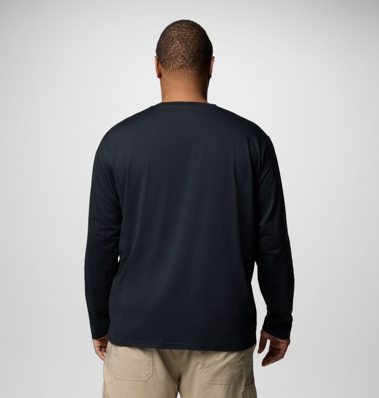 Men's Canyonland Trail Long Sleeve T-Shirt - Big, Color: Black, image 3