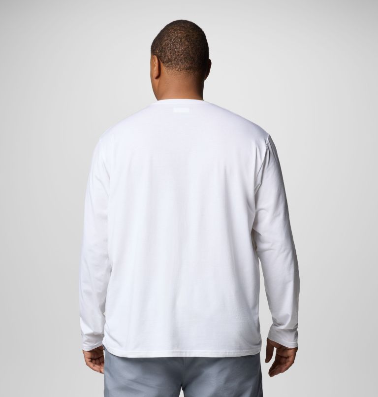 Men's Canyonland Trail Long Sleeve T-Shirt - Big, Color: White, image 3