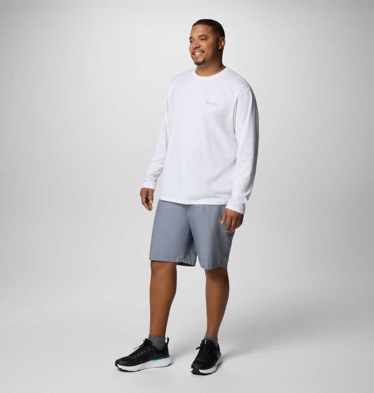 Men's Canyonland Trail Long Sleeve T-Shirt - Big, Color: White, image 2
