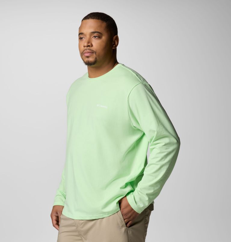 Men's Canyonland Trail Long Sleeve T-Shirt - Big, Color: Key West, image 4