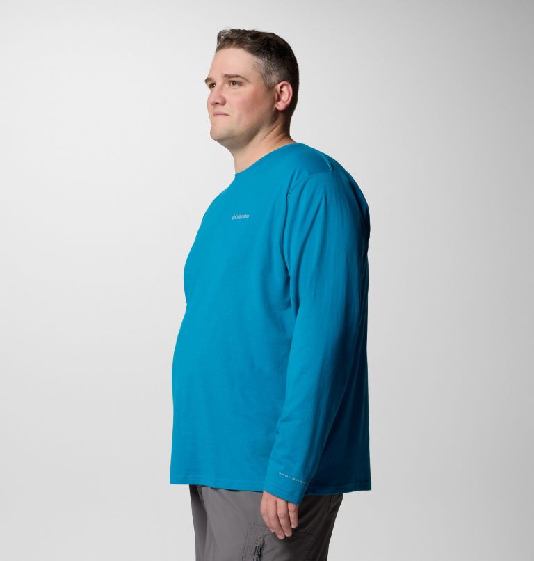 Men's Canyonland Trail Long Sleeve T-Shirt - Big, Color: Blue Echo, image 4