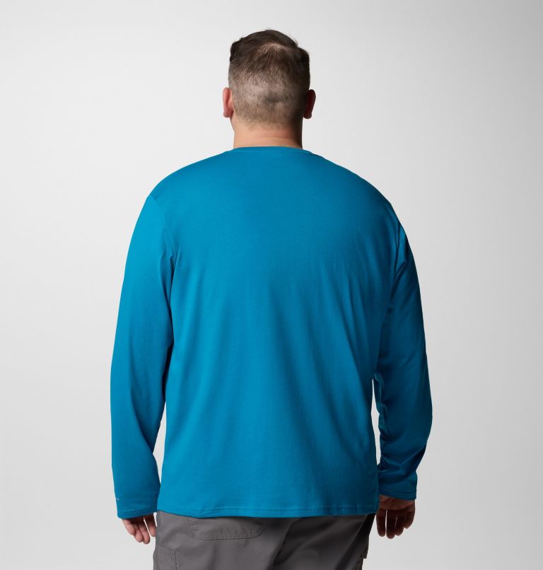 Men's Canyonland Trail Long Sleeve T-Shirt - Big, Color: Blue Echo, image 3