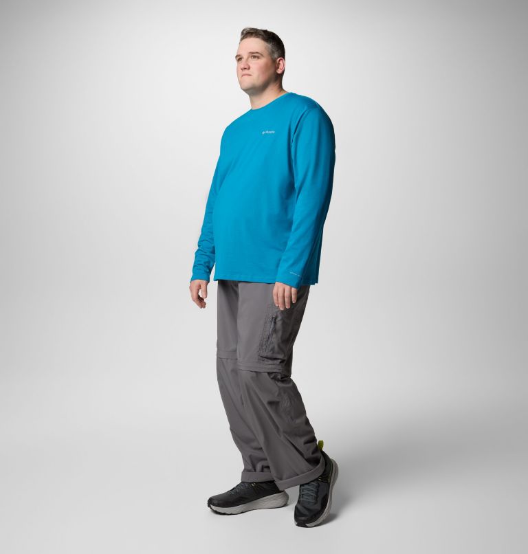 Men's Canyonland Trail Long Sleeve T-Shirt - Big, Color: Blue Echo, image 2
