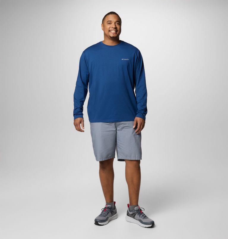 Men's Canyonland Trail Long Sleeve T-Shirt - Big, Color: Carbon, image 2