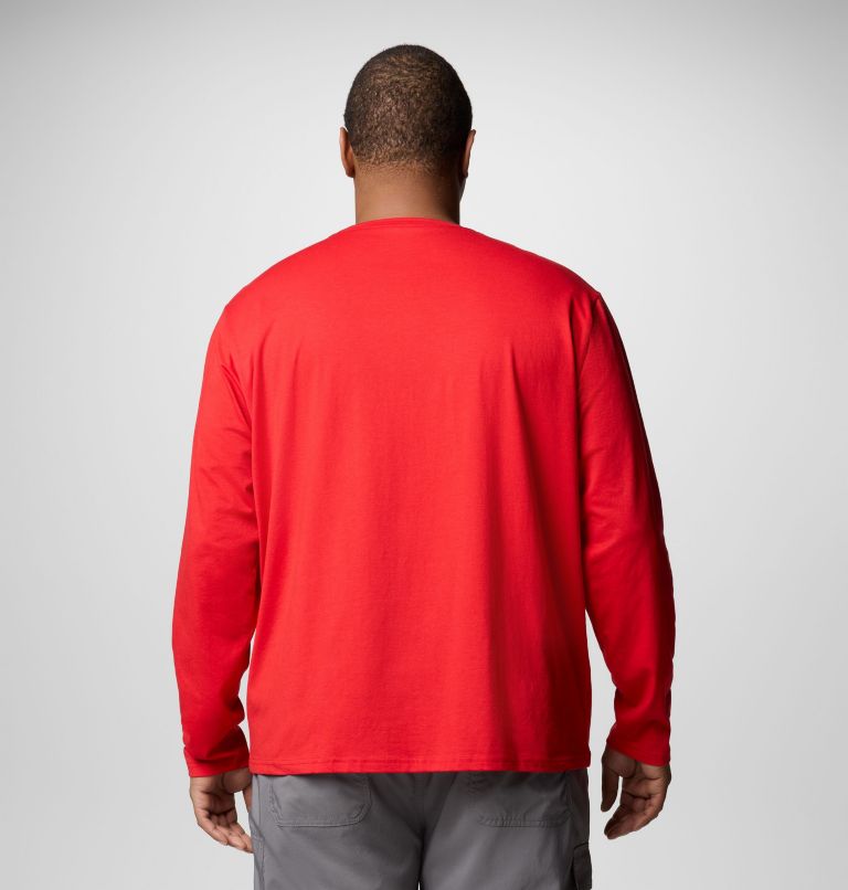 Men's Canyonland Trail Long Sleeve T-Shirt - Big, Color: Red Spark, image 3