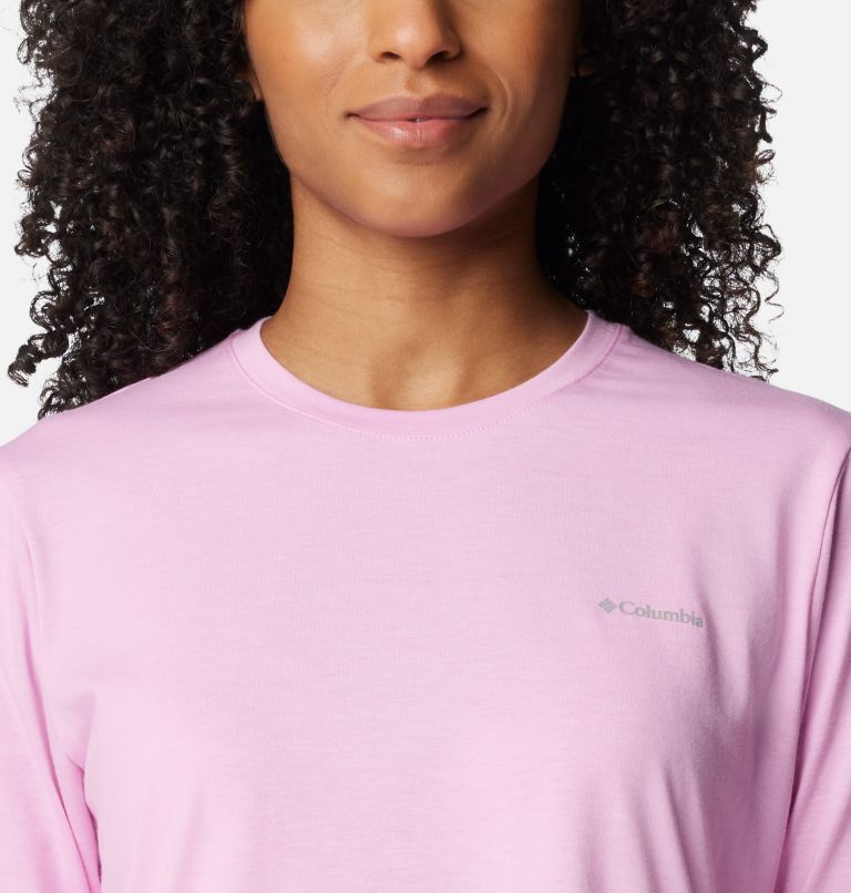 Women's Canyonland Trail Long Sleeve T-Shirt, Color: Cosmos, image 4