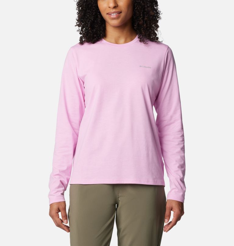 Women's Canyonland Trail Long Sleeve T-Shirt, Color: Cosmos, image 1