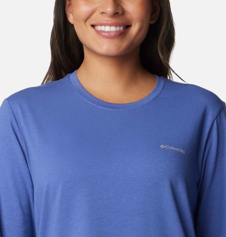 Thumbnail: Women's Canyonland Trail Long Sleeve T-Shirt, Color: Eve, image 4
