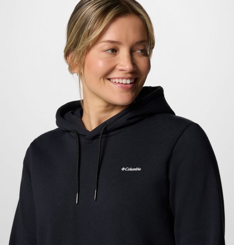 Women's Burr Trail Long Hoodie, Color: Black, image 4