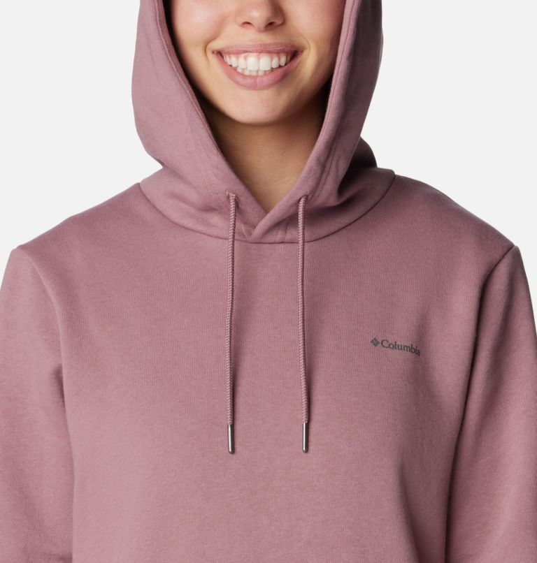 Women's Burr Trail Long Hoodie, Color: Fig, image 4