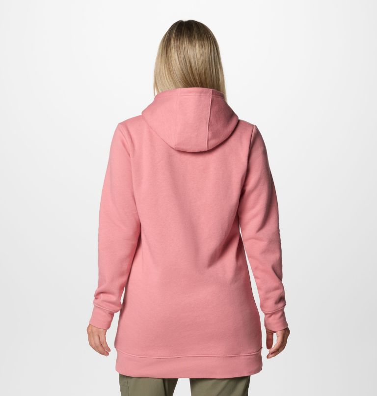 Women's Burr Trail Long Hoodie, Color: Pink Agave, image 2