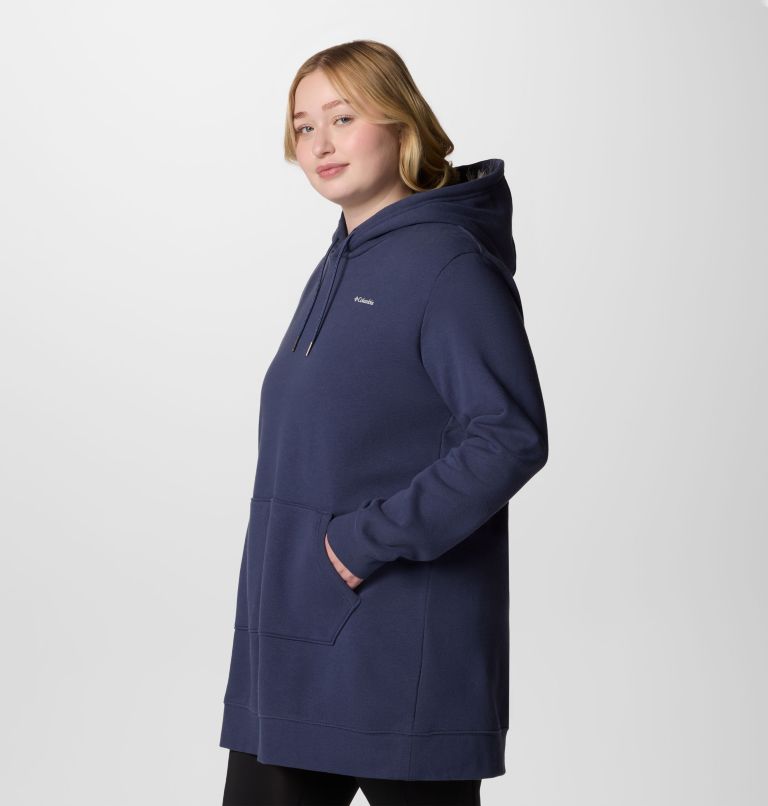 Women's Burr Trail Long Hoodie - Plus Size, Color: Nocturnal, image 3