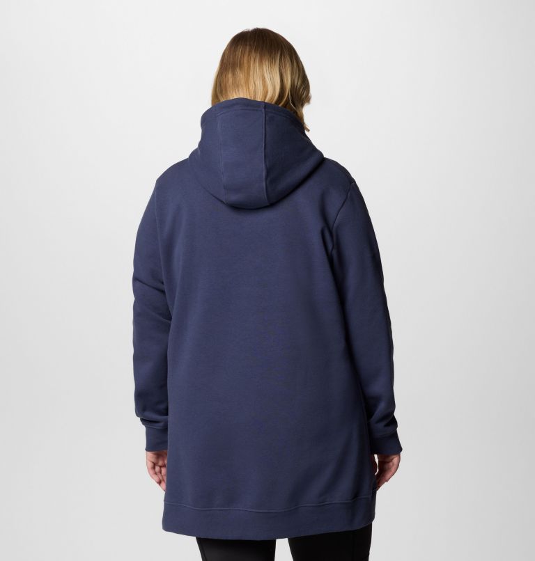 Women's Burr Trail Long Hoodie - Plus Size, Color: Nocturnal, image 2