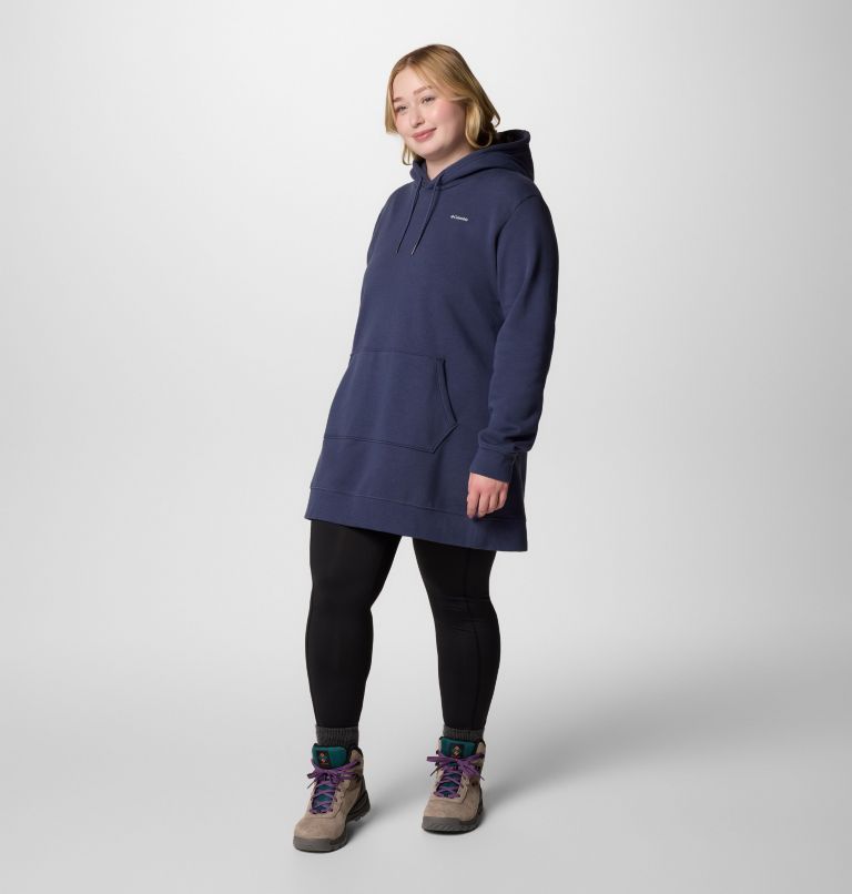 Women's Burr Trail Long Hoodie - Plus Size, Color: Nocturnal, image 5