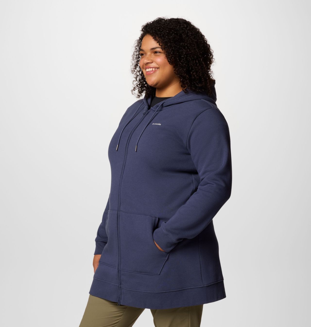 Women's Burr Trail™ Long Full Zip Hoodie | 466 | 2X 3