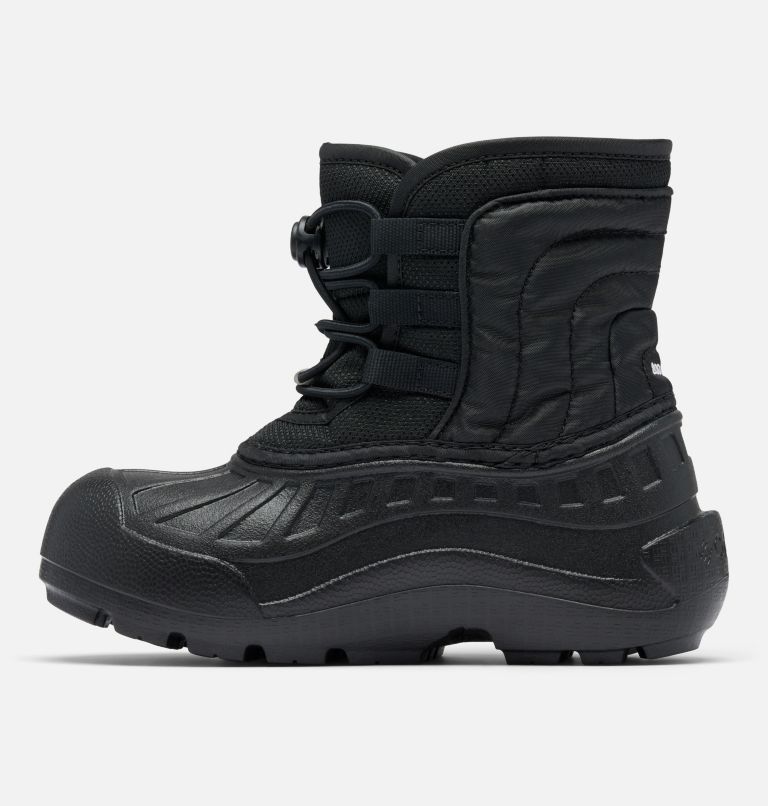 Botas de nieve con cordones Powderbug Snowlite para jóvenes, Color: Black, White, image 6