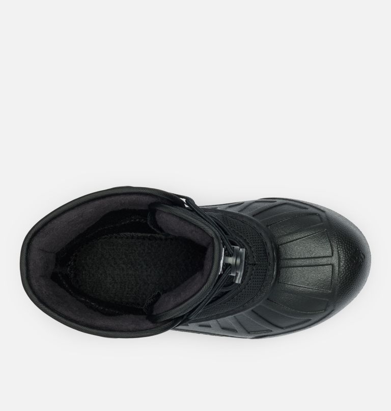 Botas de nieve con cordones Powderbug Snowlite para jóvenes, Color: Black, White, image 4