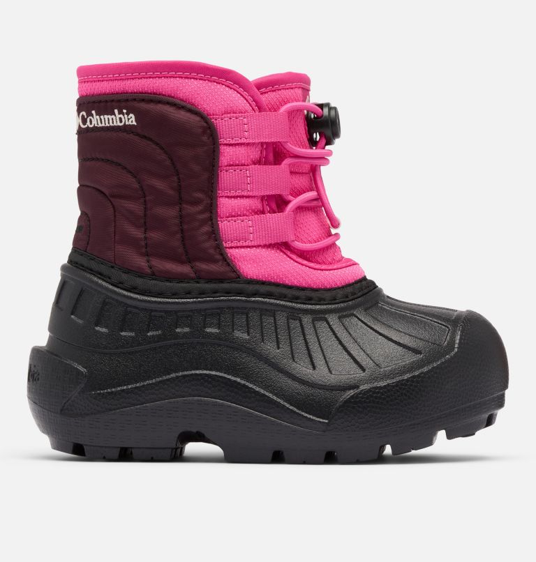 Pink girls snow boots best sale