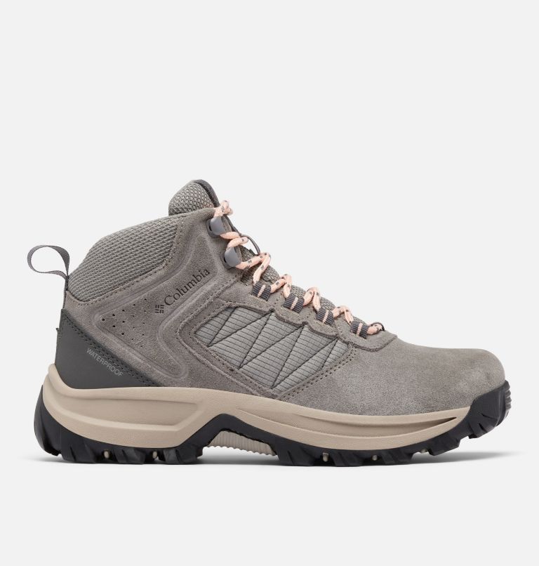 Women's Transverse Suede Shoe - Wide, Color: Stratus, Blush Rose, image 1