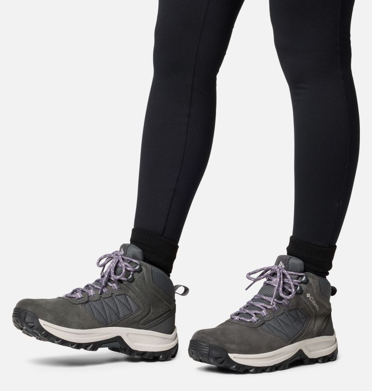 Women's Transverse Suede Shoe - Wide, Color: Grill, Granite Purple, image 10