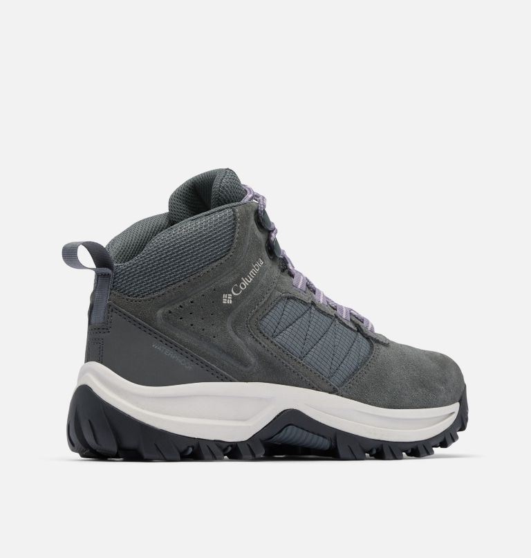 Women's Transverse Suede Shoe - Wide, Color: Grill, Granite Purple, image 9