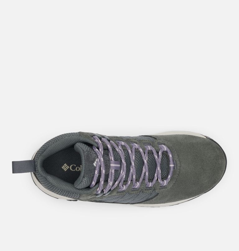 Women's Transverse Suede Shoe - Wide, Color: Grill, Granite Purple, image 4